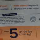 Pura Size 5 Eco-Friendly Diapers (24-35 lbs) Totally Chlorine Free (TCF) Hypoallergenic, Soft Organic Cotton, up to 12 Hours Leak Protection, Allergy UK, 3 Packs of 20 (60 Count)