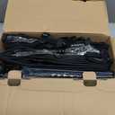 Under Bed Storage with Wheels,2-Pack Under Bed Storage Containers with Clear Lids,XXL Large Under the Bed Storage Organizer Bins With Handles,Space Saving Design for Clothes,Shoes,Books-Black