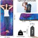pickyNproud Camping Sleeping Pad Extra Thick 5 Inch Inflatable Camping Pad with Pillow Sleeping Mat Built-in Foot Pump Portable Lightweight Camping Air Mattress for Backpacking Hiking Tent