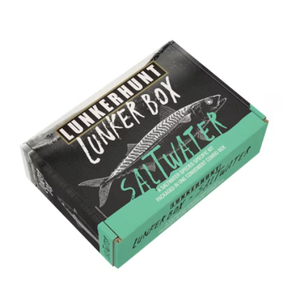 Lunkerhunt Smallmouth Bass Lunker Box fishing kit.