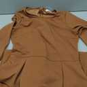 Women's Bodycon Pencil Dress Church Teacher Office Modest Business Wear to Work Sheath Suiting Dresses, M