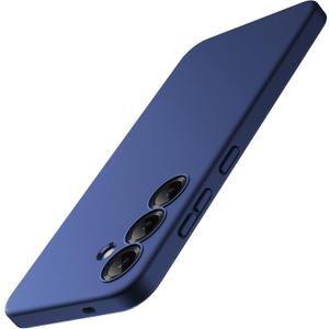 JETech Slim Fit Case for Samsung Galaxy S25 5G, Camera Lens Full Protection, Soft TPU Thin Protective Phone Cover with Matte Finish, Shockproof (Navy)