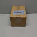 4 Inch Hooded Wall Vent with Screen and Damper,Outdoor Dryer Vent Cover for 4 inch Pipe,Wall Exhaust Vent Cover Cap External Extractor for House Ventilation&Outside Air Exhaust,Galvanized Steel,Black