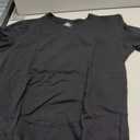 JEEING GEAR Men Long Sleeve Athletic Shirts Slim Fit Cotton V Neck (Black, S)
