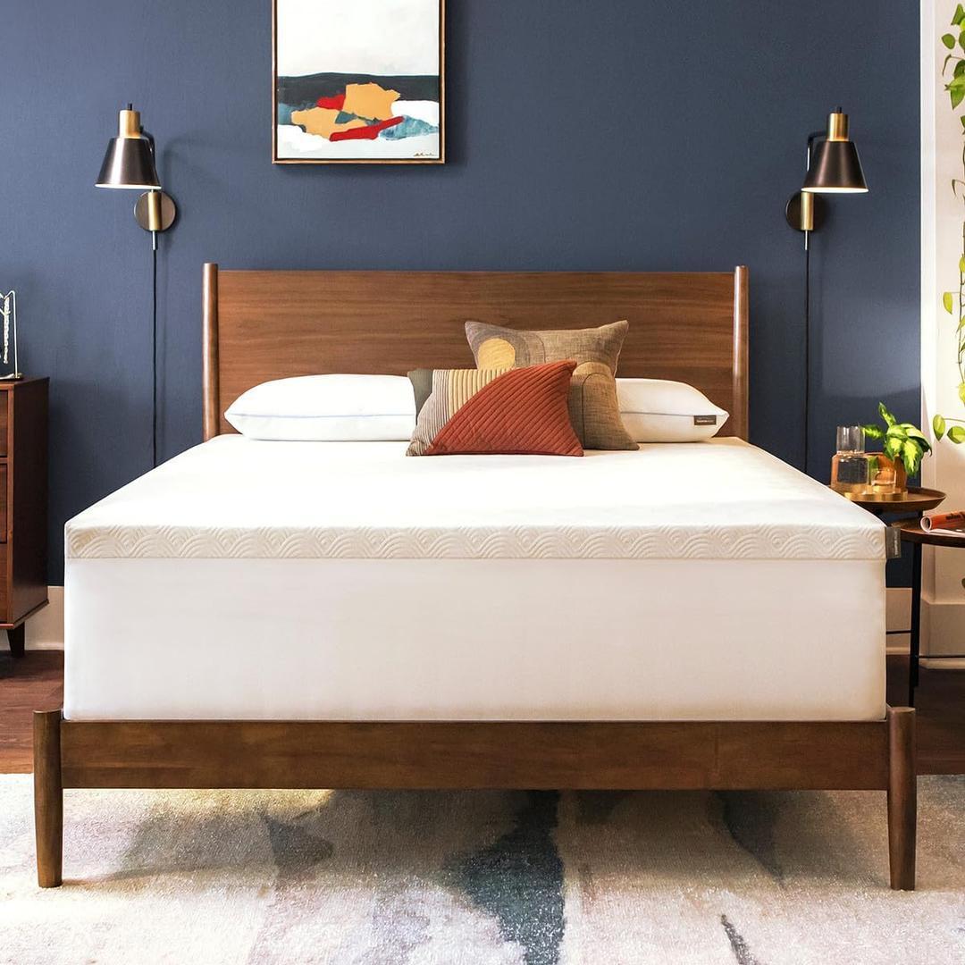 Tempur-Cloud 2-Inch Mattress Topper, Cal King,White, California King