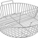 only fire #8554 Stainless Steel Charcoal Ash Basket Fits X-Large Big Green Egg Ceramic Grills