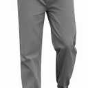 COOFANDY Men's Casual Joggers Pants Cotton Elastic Waist Drawstring Chino Pants Hiking Outdoor Track Sweatpants, M