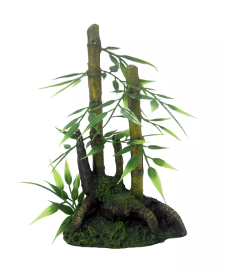 Top Fin® Artificial Bamboo Aquarium Plant - 4"