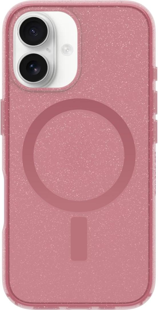 OtterBox iPhone 16 Symmetry Series Clear Case - Foxberry Pink