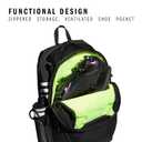 adidas Stadium 4 Soccer Backpack Team Sports Bag with Ball Pocket, 36L