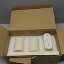 ZCCZ -Beige Bathroom Accessories Set 4 Pcs - Toothbrush Holder, Soap Dispenser, Vanity Tray, Bathroom Tumbler - Countertop Vanity Organizer - Bathroom Accessory Set- Toothbrush Holder Set, Stone Sets