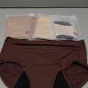 Everdries Washable & Reusable Incontinence Underwear for Women Over 60 - Leakproof, Discreet, Absorbent, Machine-Washable Panties (Comfort Plus, L, Pack of 5)