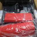 Yes4All Hip Thrust Machine Including Resistance Bands, Glute Machine Sissy Squat Machine, Hip Thrust Bench for Glute Training (Red)