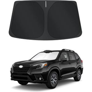 TINGLU Sun Shade for Subaru Forester 2019-2024 2025(Crossover/Base/Premium/Sport/Limited) Accessories Windshield Sun Shade Window Shade UV Rays Protection Sun Visor Cover