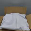 5-Pack White Round Tablecloths, 108 Inches, Stain-Resistant Polyester for 4-5 Ft Round Tables - Washable Table Covers for Weddings, Banquets, Birthday Parties, Events