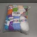 BOLDNOVA 6PCS Crochet Kit for Beginners, Knitting Kit with Step-by-Step Video Tutorials, Beginner Crochet Kit for Adults, Crochet Animal Kit for Beginners Kids, Complete Kit Included 6 Cute Animals (P