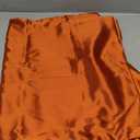 Satin Pillowcase for Hair and Skin, Super Soft and Cooling Similar to Silk Pillow Cases 2 Pack with Envelope Closure, Gift for Women Men(20"x26" Standard Size, Burnt Orange)