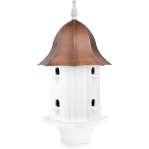 Dovecote Manor Bird House Pure Copper Roof by Good Directions