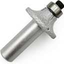 SHDIATOOL Round-Over Router Bits 08MM Radius Corner Rounding Edge-Forming Marble Granite Quartz Stone 1/2-Inch Shank
