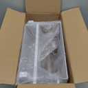 2 Pack Expandable Kitchen Cabinet Shelves Organizers, Stackable Adjustable Small Storage Shelf Rack Stand Riser for Pantry Cabinet Cupboard Kitchen Counter Organization, 22 lbs Capacity, Length:20.5" (White)