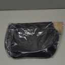 Pander Crossbody Bum Bag for Women, Everyday Nylon Shoulder Bag with Pompom Keychain Wristlet Bag Charm, Adjustable Strap