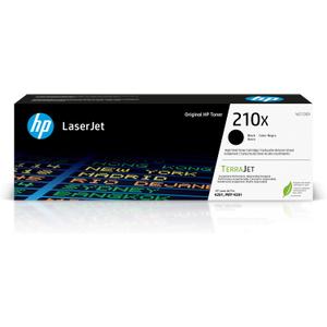 HP 210X Black High-Yield Toner Cartridge | Works Color LaserJet Pro 4201, Color LaserJet Pro MFP 4301 Series | W2100X