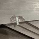 Modway Render Wall Mounted Bathroom Cabinet in Oak - 23.5 Inch Compact Wall Storage with Slatted Doors and Adjustable Shelves for Bathroom or Laundry Room