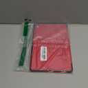 CoBak Case for Samsung Galaxy Tab A11+ Plus 11 2025, Multi-Viewing Angles, All New PU Leather Folio Stand Cover with Auto Sleep Wake Feature for Samsung Galaxy Tab A11+ Tablet 11-inch, Peony Pink