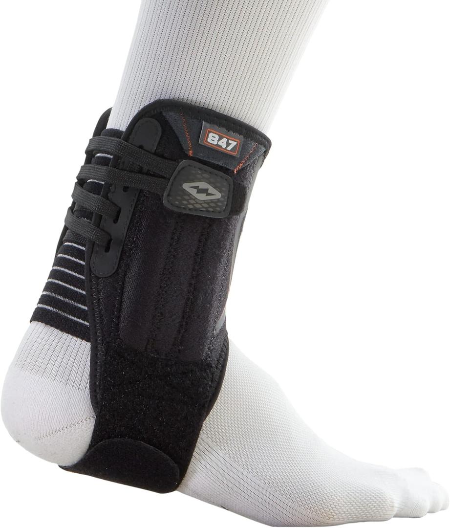 Shock Doctor Ankle Stabilizer with Flexible Support Stays (Black) (Small, Multi)