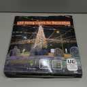 Onory 23FT Christmas Outdoor Waterfall Star String Lights, 860 LEDs, 8 Modes, Waterproof for Yard, Patio, Party Decorations (Multicolor)