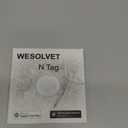 Air Tracker Tag for Android or iOS, Dual System Air Tracker-4 Pack, Bluetooth Tracking Compatible with iOS Find My or Google Find Hub App, Smart Tracker Tag Key Finder for Key Wallet (Black)