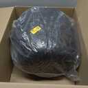 SELEWARE Heavy-Duty High Back Full Bucket Toddler Swing Seat with Locking Carabiners and Adjustable Rope, Cute Elephant Shape Design, 600LB Weight Limit (Bucket Swing, Black)