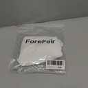 ForeFair Womens Off The Shoulder Tops Going Out Crop Top Slim Fitted Shirts Double Lined Summer Outfits Y2K Cute Tops (White, XS)