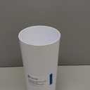 iDesign Freestanding Bathroom Toilet Paper Storage Holder with Lid for 3 Extra Rolls, White (Pack of 1)