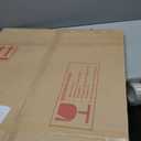 Koonmi Bathroom Mirror, 30X40 Inch Black Metal Framed Mirror for Bathroom, Tempered Glass, Anti-Rust, Rounded Rectangle Mirror for Restroom, Bedroom, Black