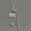 Under Cabinet Light, 12 Inch Plug in LED Closet Light with Memory Function, Cold White 6000K, Super Slim Dimmable Workbench,Under Counter Lights for Kitchen