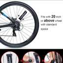 Zacro Bike Wheel Lights, 2 Pack LED Bike Spoke Lights, Safety 32 Bright Patterns Bike Tire Lights for Kids & Adult, Waterproof Bicycle Rim Lights for Night Riding, Basic/Upgraded Rechargeable Model