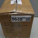 Amazon Basics Electric Kettle with Glass Carafe for Tea and Coffee, BPA-Free, Fast Boiling, Auto Shut-Off, 1 Liter, 1500W, Glass and Steel