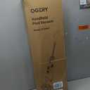 OGERY Pool Vacuum for Above Ground Pool with Telescopic Pole, 18.5GPM Powerful Suction