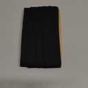 2.5 inch Wide Bias Quilt Binding, Premium Cotton, 8 Yards, Extra Wide bias Tape, 1/2 Double fold, Quilting, Sewing, Solid, 1 inch, Fabric Tape, White, Seam Binding, Blanket, Black (Black)