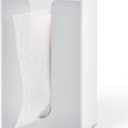 Magnetic Dryer Sheet Holder for Laundry Room, Metal Dryer Sheet Container, Dryer Sheet Dispenser for Laundry Room Organizition, Wall Dryer Sheet Box, Fabric Sheet Holder, Laundry Detergent Sheets Dispenser (white)