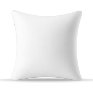 AM AEROMAX 18  18 Throw Pillow Memory Foam Pillow Insert - Square Accent Pillow for Decorative Cushion Bed Couch Sofa - Non-Deforming Over Time (White)