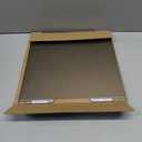 355x346mm PEI Build Plate for Bambu Lab H2D, Double Sided Gold Textured Flexible Spring Steel Bed, High Temp 300 Resistant Heated Platform for PLA/PETG/ABS/TPU