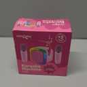 Move2Play, Mini Karaoke Machine for Kids | Built-in 20+ Songs | Bluetooth Speaker & Microphones | Voice Effects | Toddler Music Toy | Christmas Stocking Stuffer | Girls & Boys Age 2 3 4 5 6+ | Pink