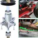 Pre-Greased 918-0671 Spindle Assembly with 756-04129B Idler Pulley Replaces 918-04608A 918-0671B 918-0671D 618-04608A for Cub Cadet RZT 54 GT1554 GT 1554 GTX1054 ZTL8000 Lawn Tractors