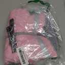 AOFITEE Dog Coat, Warm Dog Jacket, Reflective Winter Coats for Medium Dogs, Turtleneck Dogs Winter Jacket with Harness Built in, Waterproof Windproof Pet Fleece Vest Puffer Jacket, Pink M