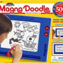 Cra-Z-Art Retro Magna Doodle - 50 Years of Creative Fun Classic Magnetic Drawing Board Toy, Ages 3+, Blue/White