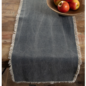 Lintex Lines Denim Stonewash Table Runner 13"×72"