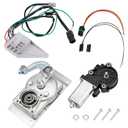 RV Step Motor Conversion Kit Compatible with A Linkage Gearbox Replacement for Kwikee 22 23 28A 30 32 33 34 35 36 38 and 40 Steps Series 379147 379160 909510000