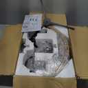 Rattan Chandeliers for Dining Room Light Fixture 18.9" Large Drum Chandelier Pendant 5-Lights Modern farmhouse Rustic Woven Boho Chandelier for Living Room Bedroom Kitchen Hallway Island Over Table